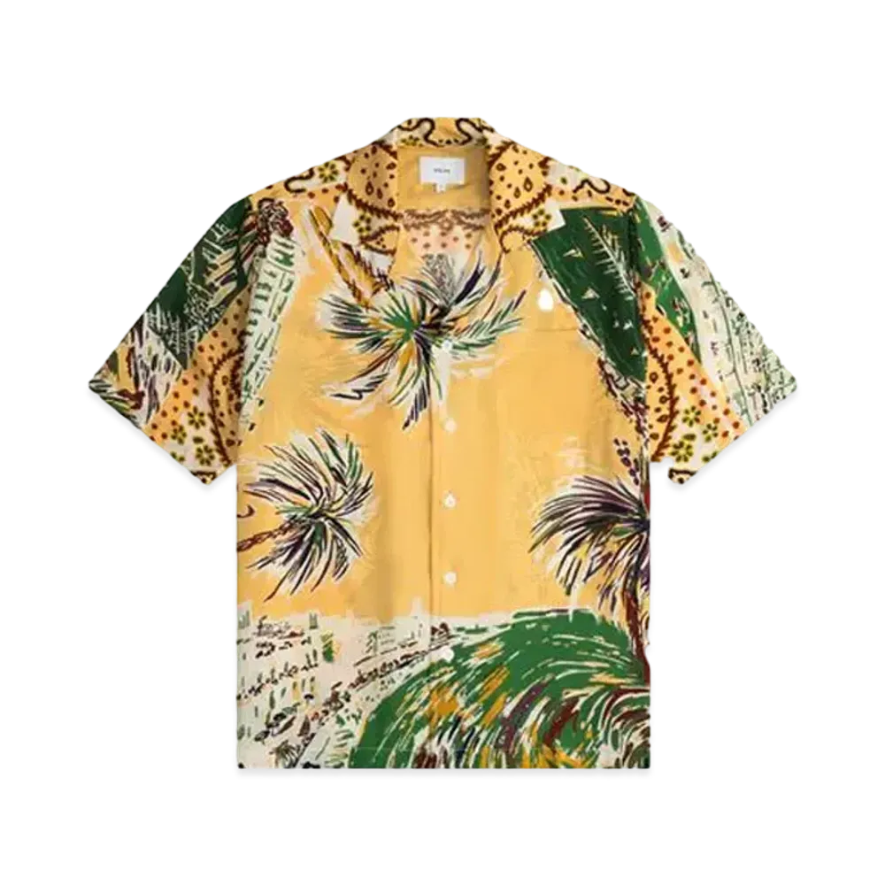 RHUDE Palmina Silk Shirt "Multi"