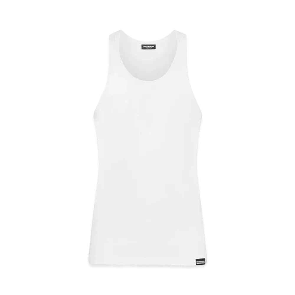 Dsquared2 D2 Signature Tank Top "White"