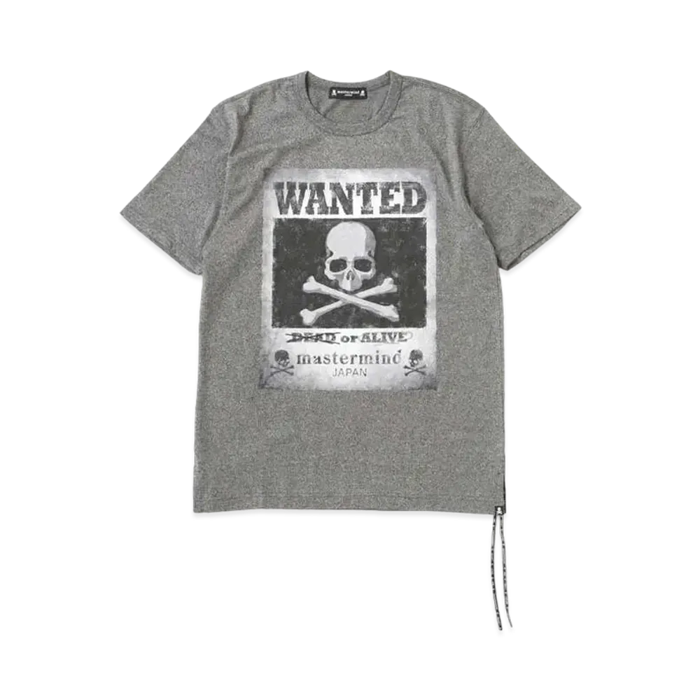 mastermind JAPAN Wanted Tee "Top Gray"