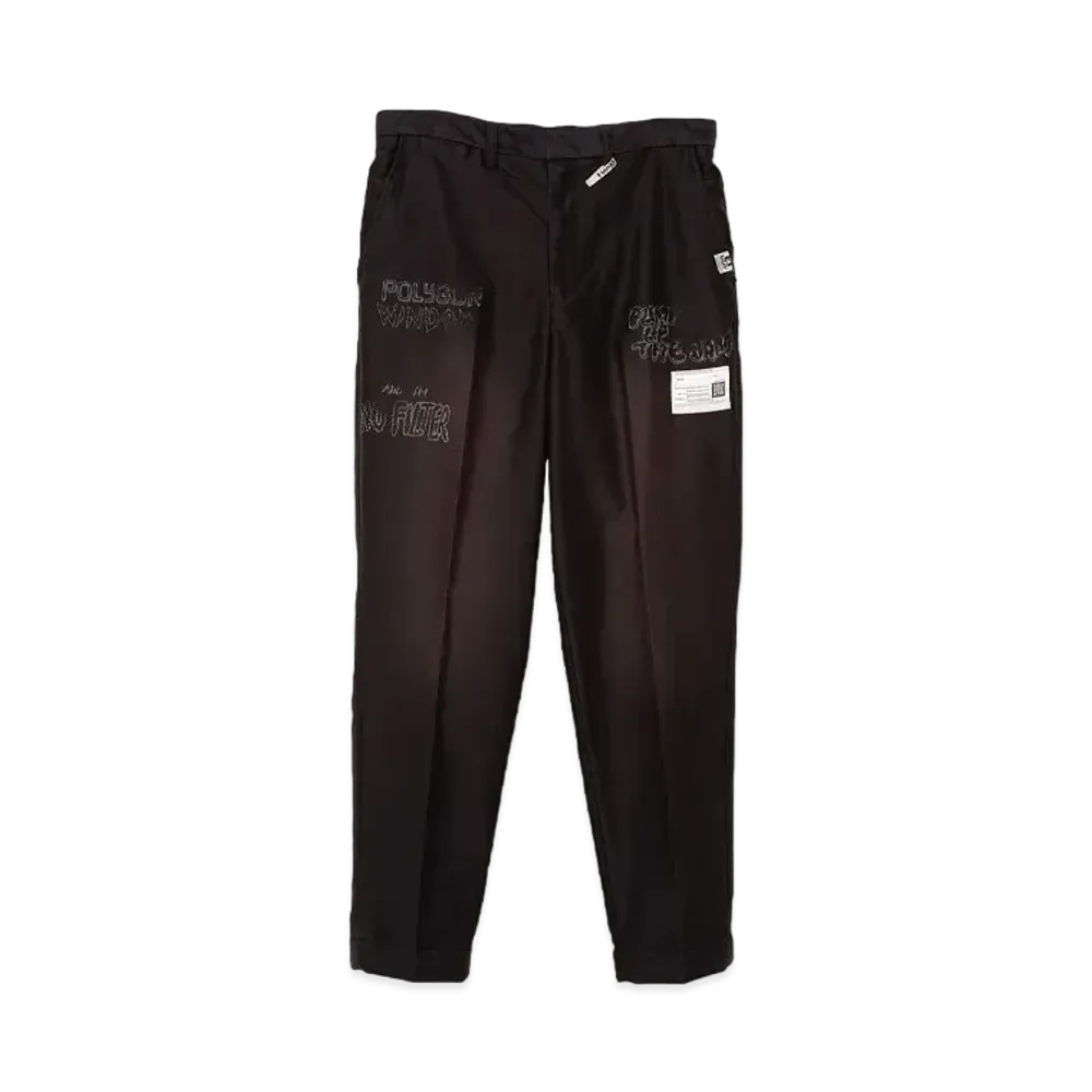Maison MIHARA YASUHIRO EXCLUSIVE Single Pleat Pants "Black"