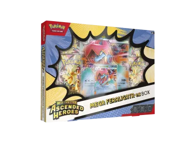 ポケモンカードゲームMEGA(英語版)メガエボリューション「アセンデッドヒーローズ メガオーダイルex ボックス」