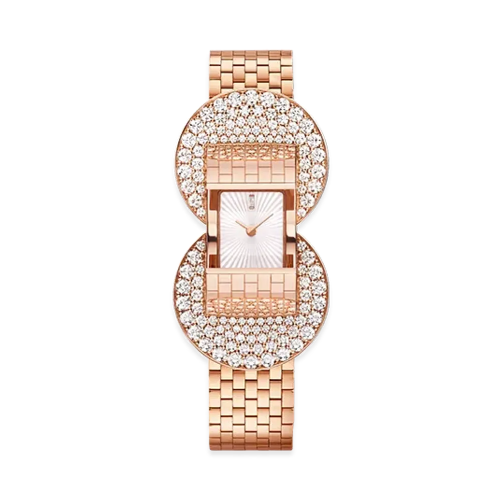 Van Cleef & Arpels Ludo Secret watch "18K Rose gold/Diamond/Mother-of-pearl"
