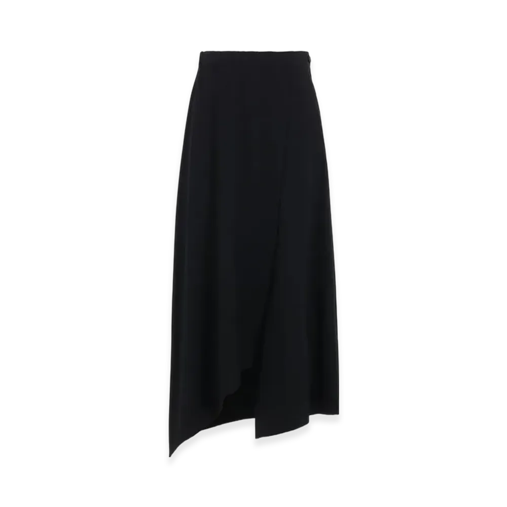Yohji Yamamoto Gabardine Asymmetry Pants "Black"