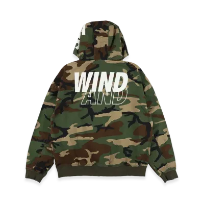 WIND AND SEA x SMOOTHY Duck Jacket "Camo"