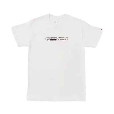 FRAGMENT x POKEMON THUNDERBOLT PROJECT PRINT TEE "White"