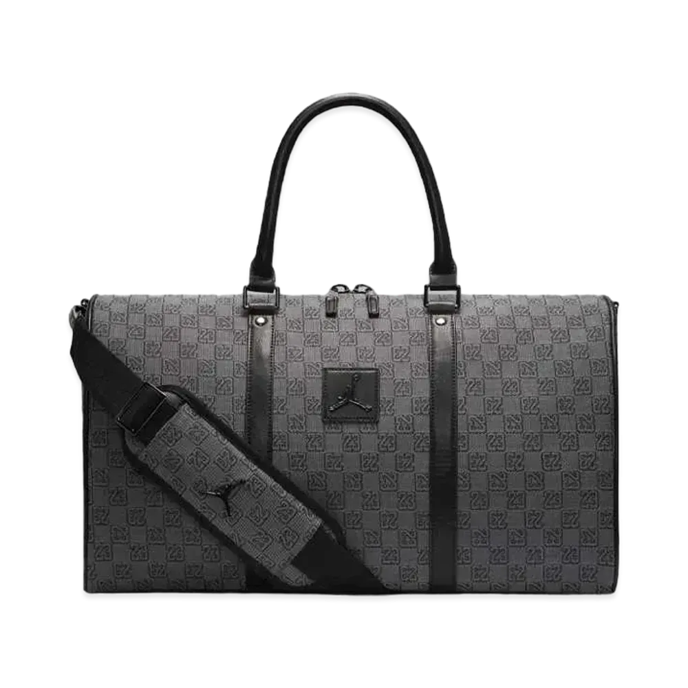 Nike Jordan Brand Monogram Duffle Bag (25L) "Dark Smoke Grey"