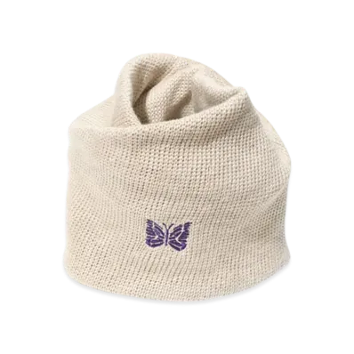 NEEDLES Neck Warmer - Merino Wool "White"