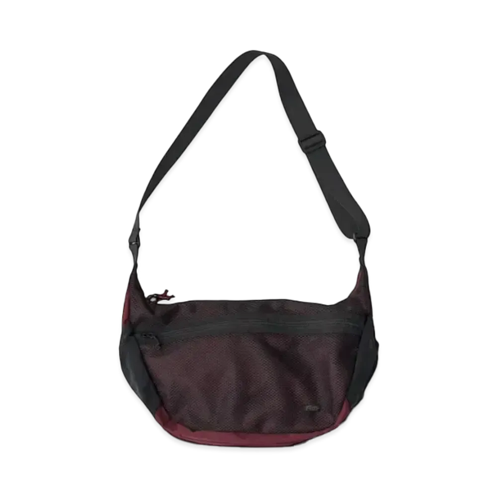 SEDAN ALL-PURPOSE Mesh Shoulder Bag "Burgundy"