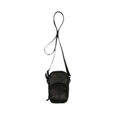 Supreme Patchwork Leather Small Shoulder Bag 4′′ X 7′′ "Black"