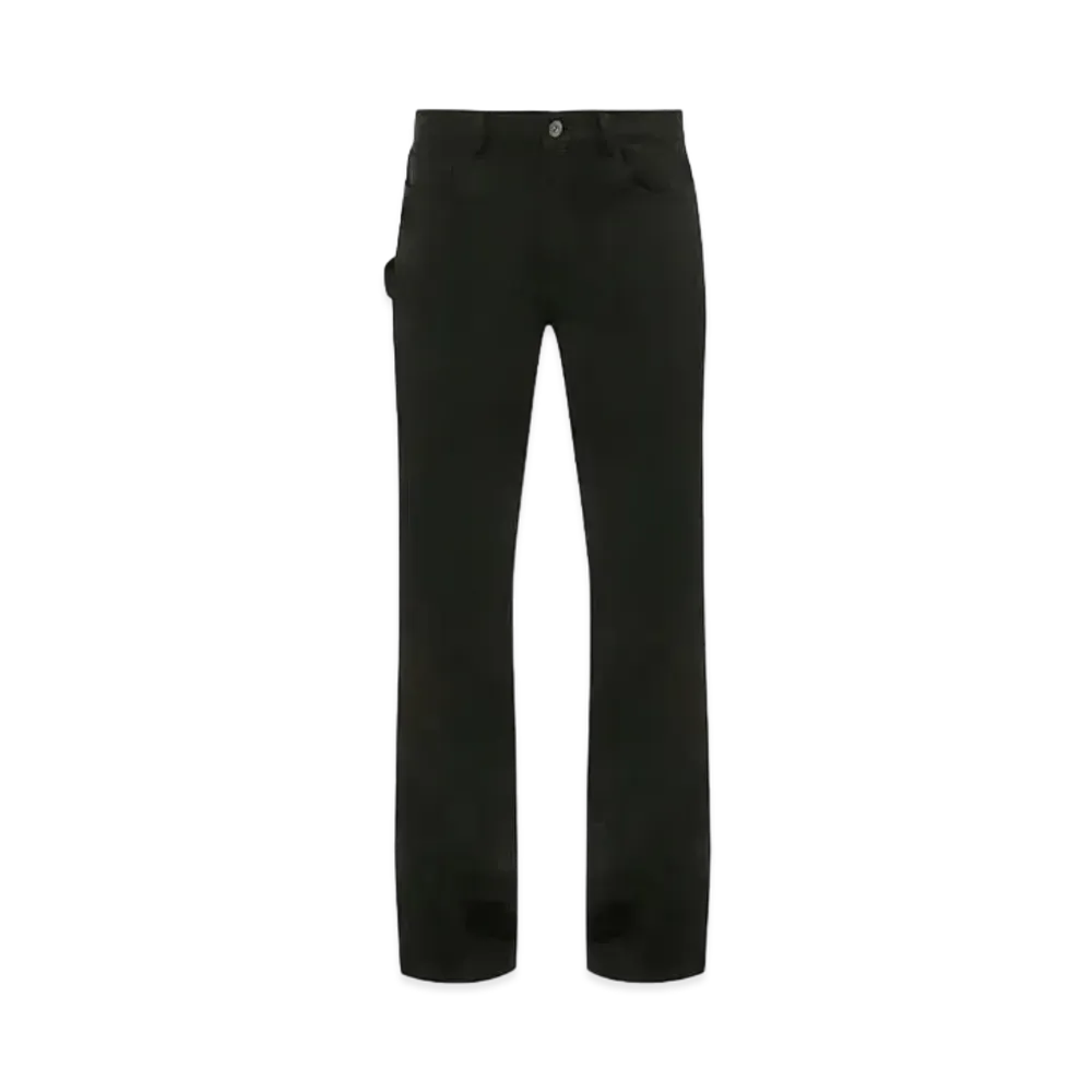 JW ANDERSON 5-Pocket Workwear Chino Trousers "Black"