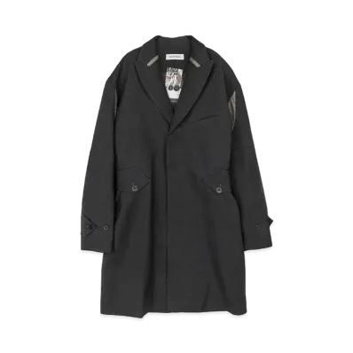 KIKO KOSTADINOV Solon Long Coat "Shadow Grey / Ash Grey"