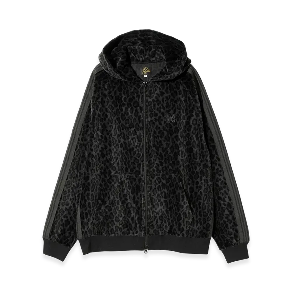 NEEDLES Track Hoody - C/PE Velour "Black"