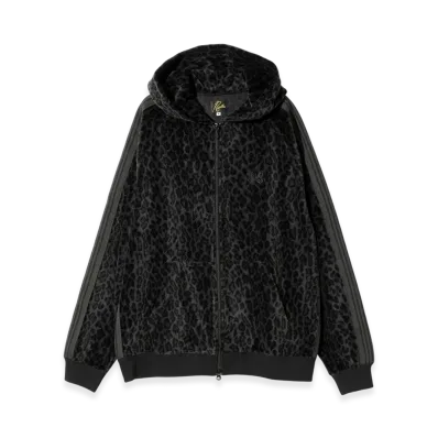 NEEDLES Track Hoody - C/PE Velour "Black"