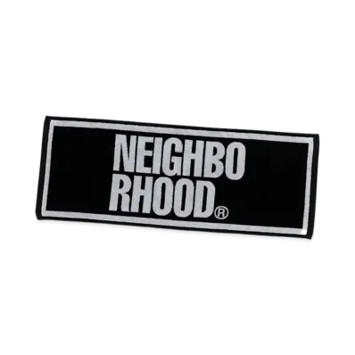 NEIGHBORHOOD Logo Towel "Black"