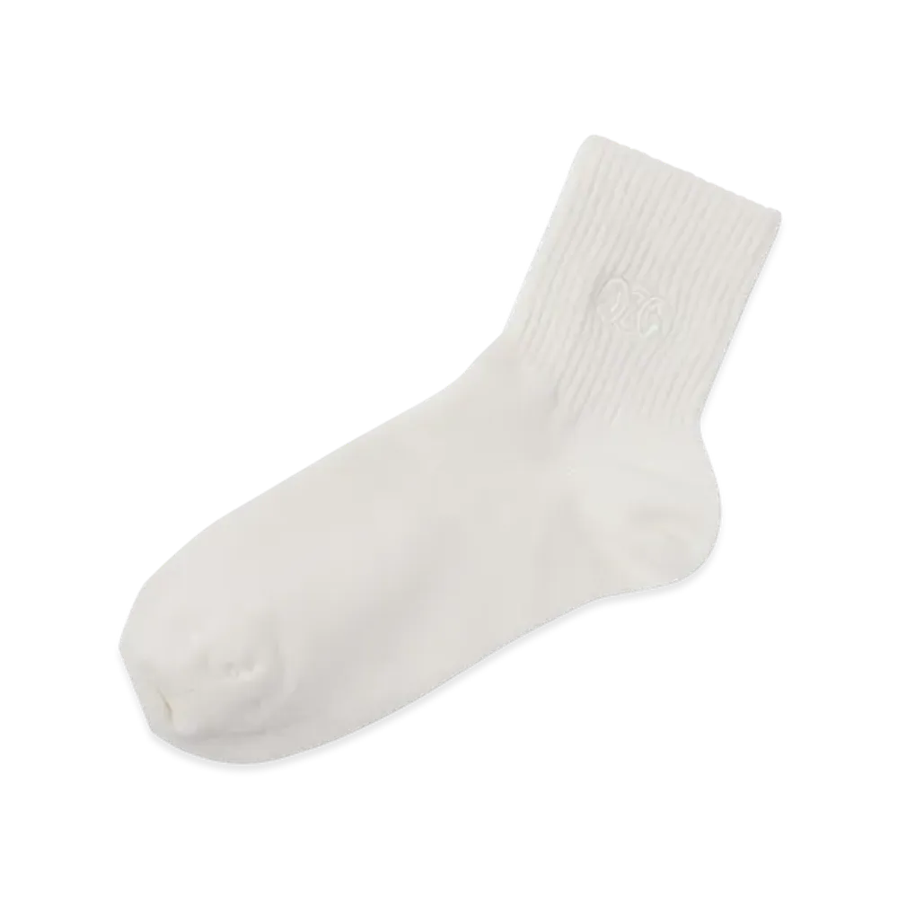 CELINE Chaussettes Triomphe "Ecru"