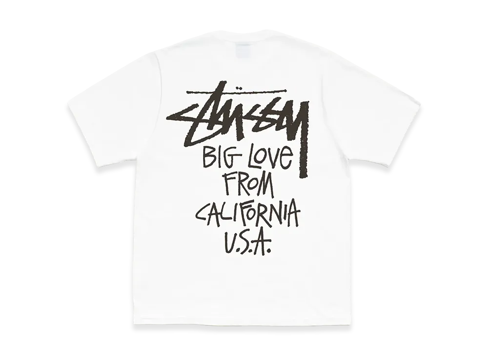 Stussy Big Love Tee "White"