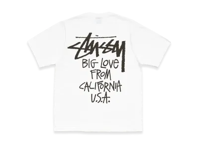 Stussy Big Love Tee "White"