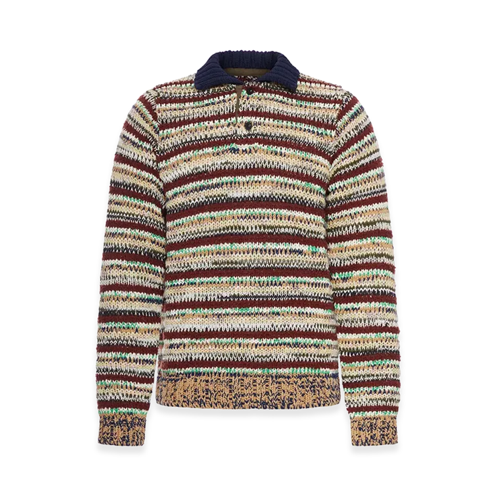 sacai Cotton Knitted Pullover "Nude/Neutrals"