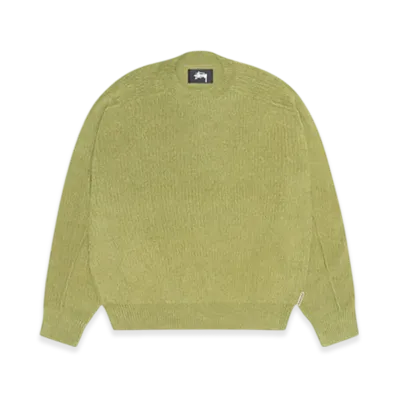 Stussy Exposed Seam Crew "Green"