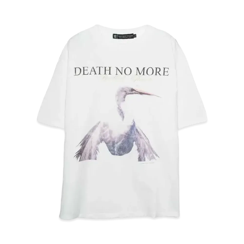 A GOOD BAD INFLUENCE DEATH NO MORE T-SHIRT "WHITE"