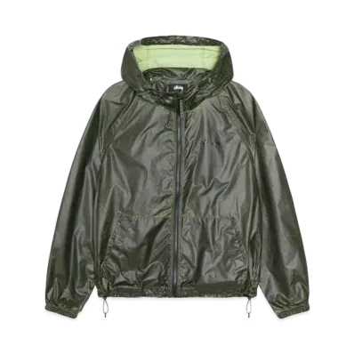 Stussy Beach Shell Cracked Ripstop "Green"