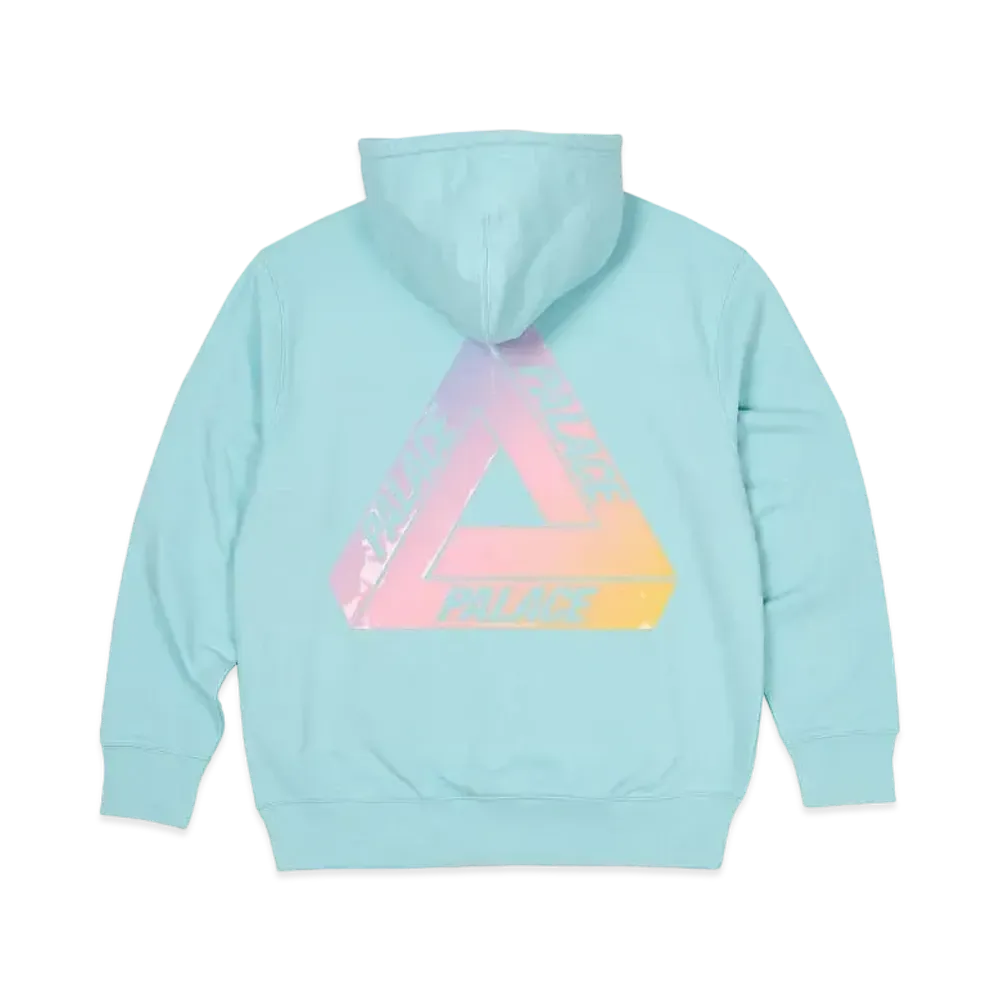 PALACE Ombre Tri-Ferg Hood "Crystalised Blue"