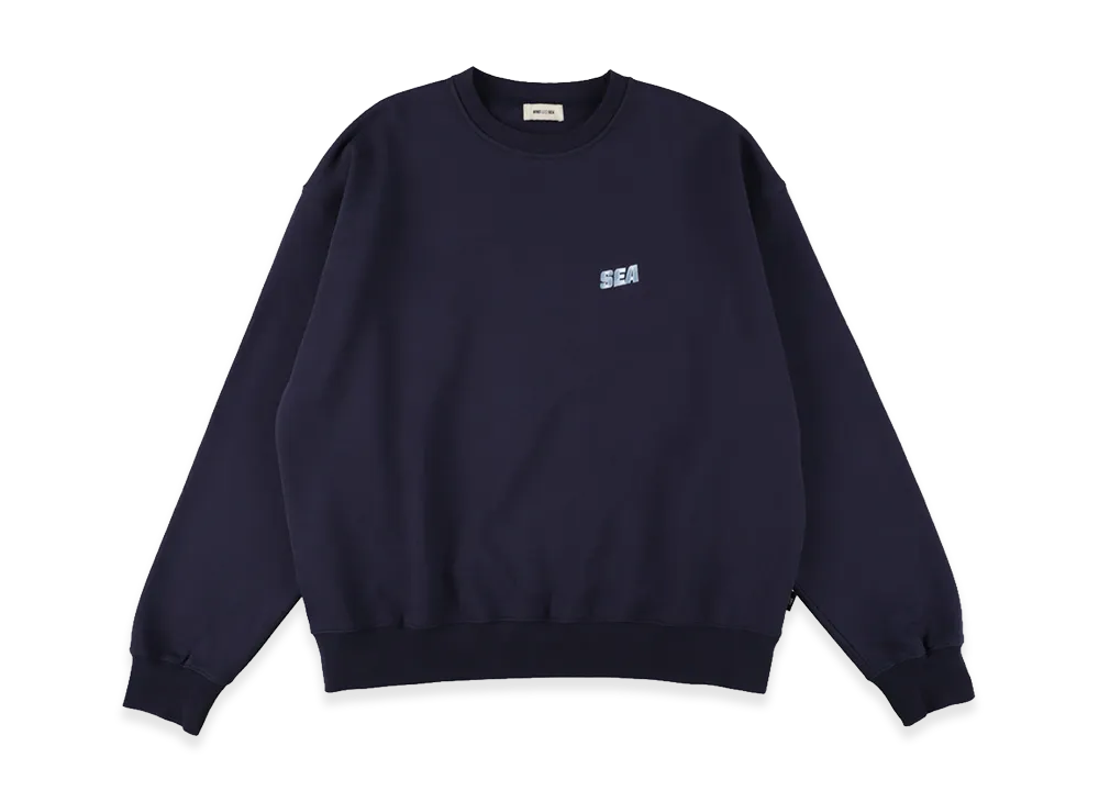 WIND AND SEA Sea Alive Crewneck Sweat "Navy"
