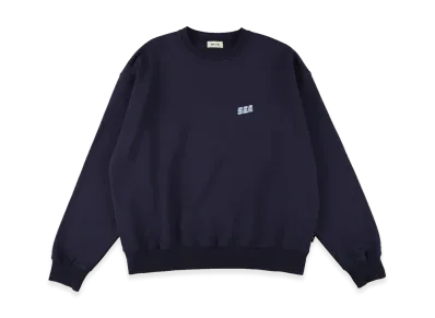 WIND AND SEA Sea Alive Crewneck Sweat "Navy"