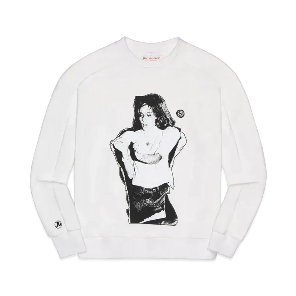 Richardson CHLOE SEVIGNY PANEL CREWNECK "White"