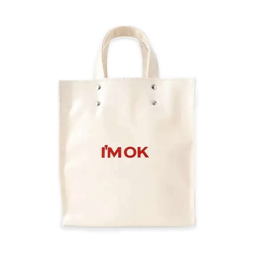RHC Ron Herman x Tembea For I'm OK Paper Tote Small "White"