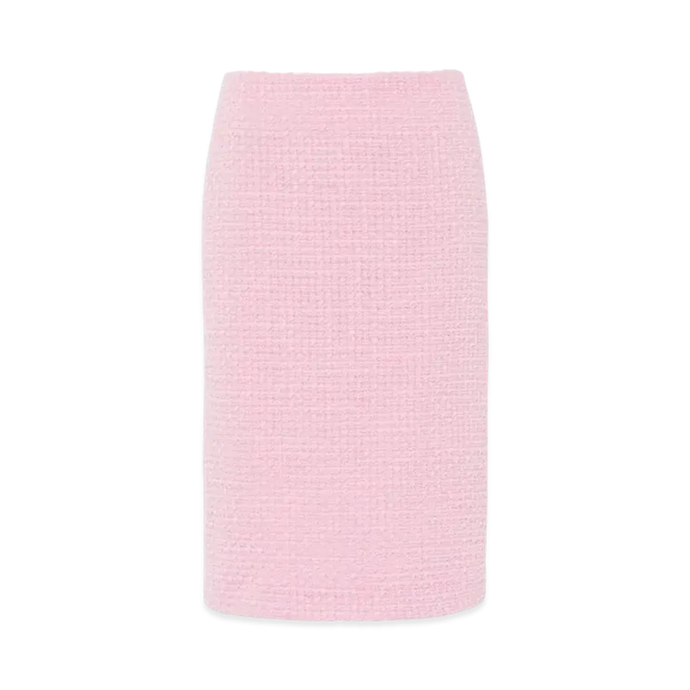 MIU MIU Women's Tweed Skirt "Pink"