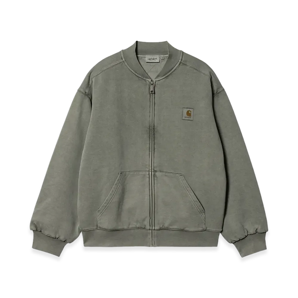 Carhartt WIP Vista Sweat Bomber "Smoke Green"