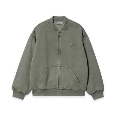 Carhartt WIP Vista Sweat Bomber "Smoke Green"