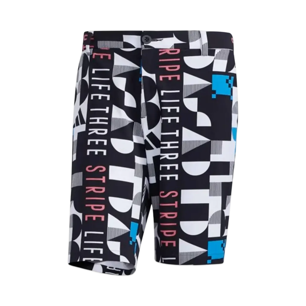 adidas Graphic Print Short Pants "Black"