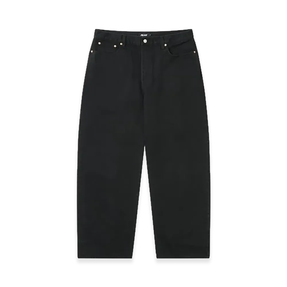 PALACE Le Script P90 Baggy Jean "Black"