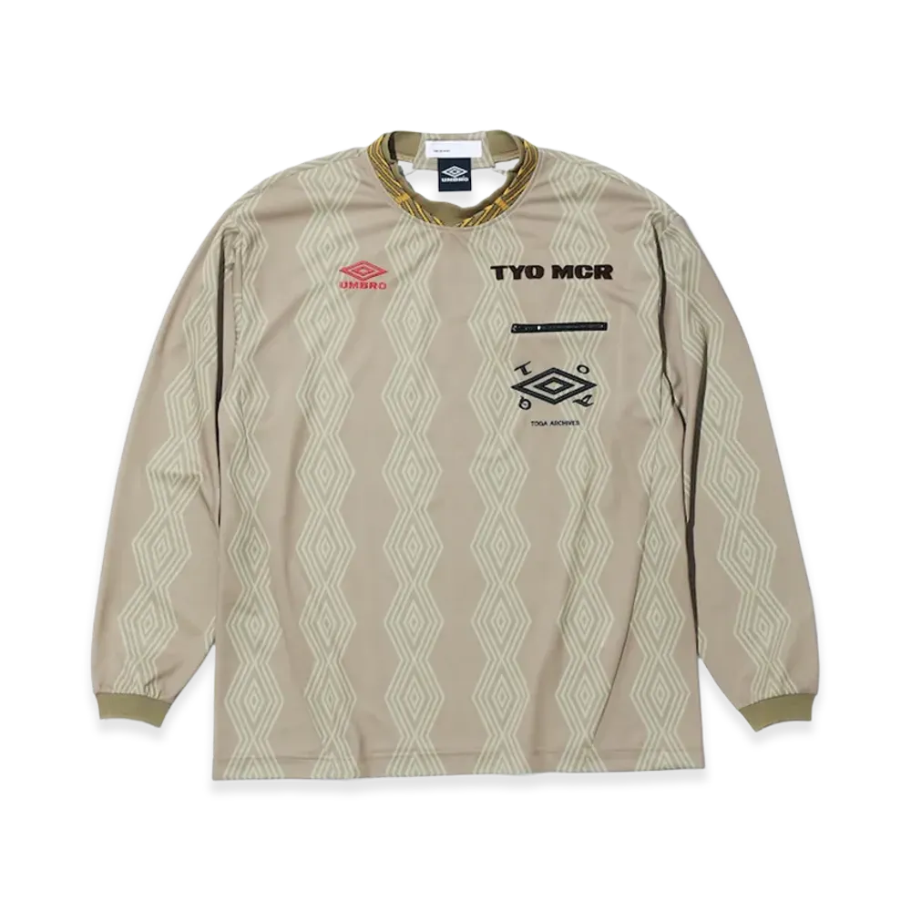 TOGA x UMBRO Game Shirt L/S "Beige"