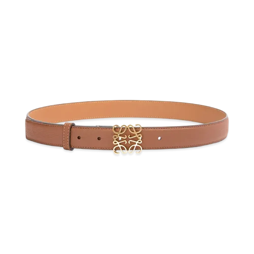 LOEWE Anagram Belt "Tan/Gold"