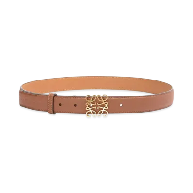 LOEWE Anagram Belt "Tan/Gold"