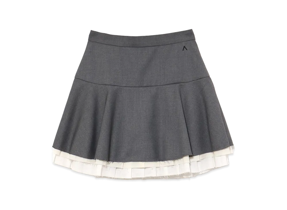 ANDMARY Women's Chuchu Flare Mini Skirt "Gray"