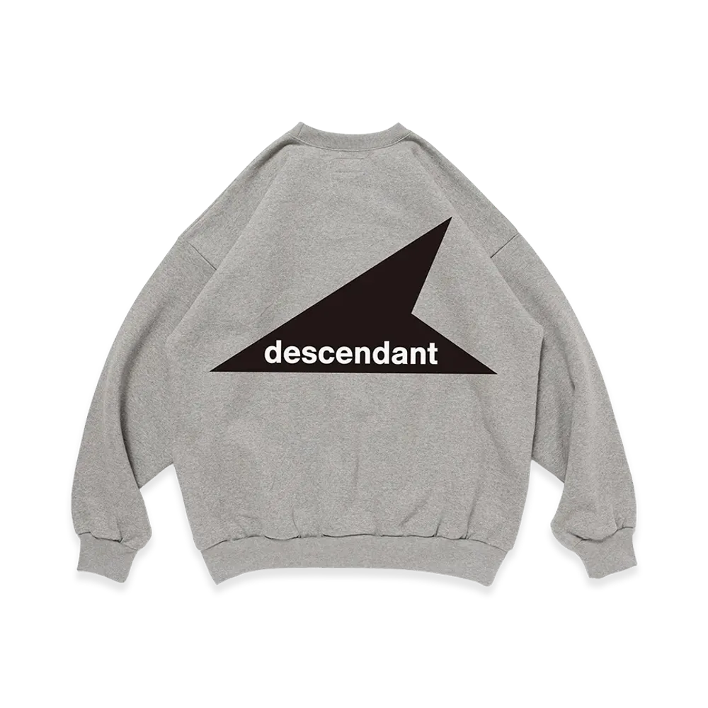 DESCENDANT Cetus Crew Neck "Gray"