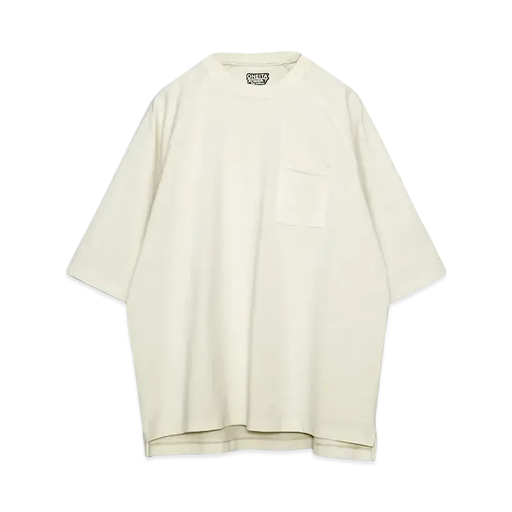 ONEITA Power Tee Super Heavyweight 13oz T-Shirt "Natural"