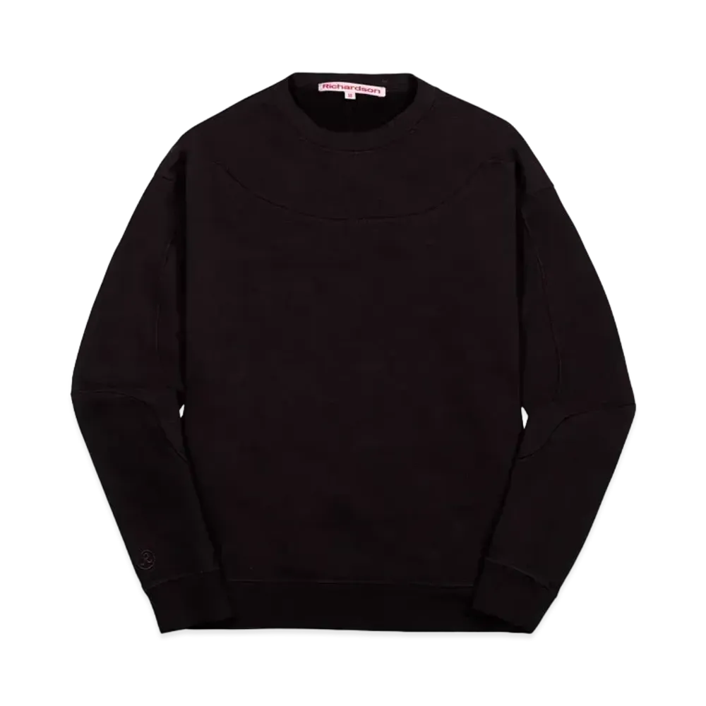 Richardson YOKE CREWNECK "Black"