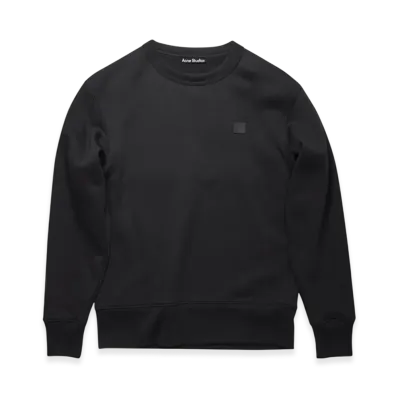 Acne Studios Fairview Face Crewneck Sweatshirt "Black"
