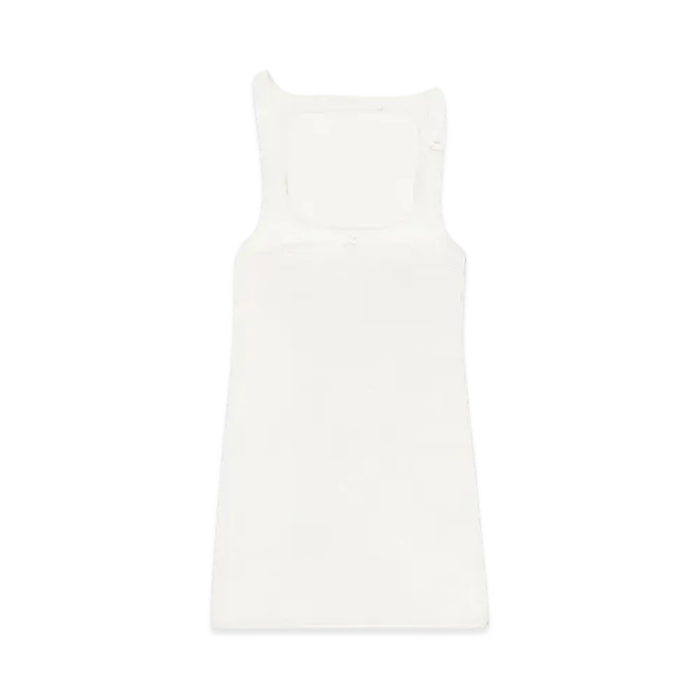 Courreges Reedition Vinyl Dress "Heritage White"