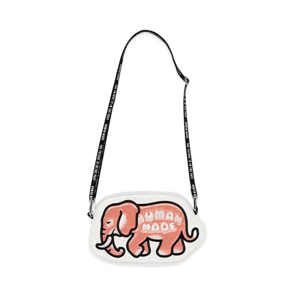 HUMAN MADE Bangkok Animal Pouch "White"
