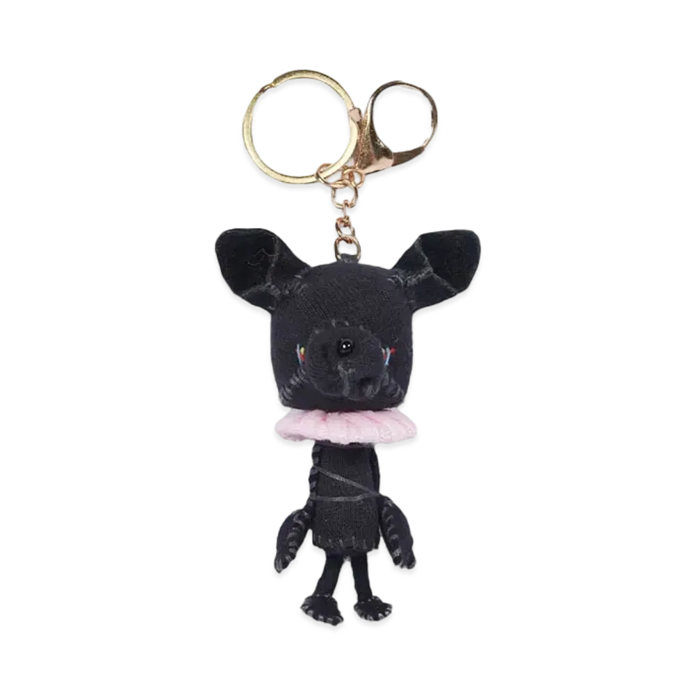 Perfect ribs Rabbit Key Holder "Black2"