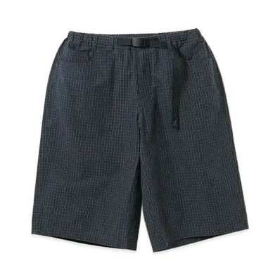 BEAMS x Gramicci Exclusive Check Shorts "Navy"