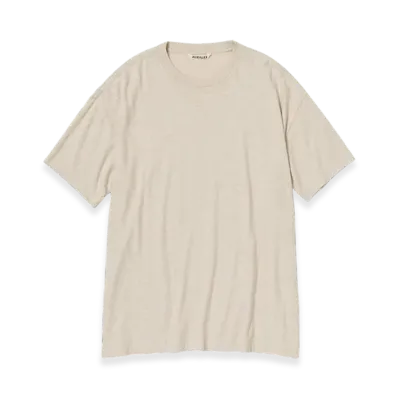 AURALEE Seamless L/S T-Shirt "Brown"