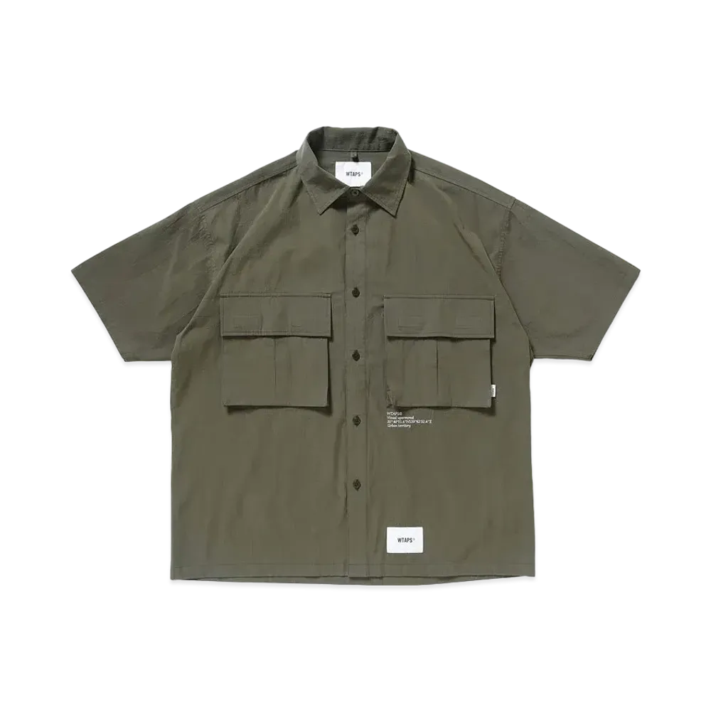 WTAPS Exp / SS / Cotton. Weather "Olive Drab"