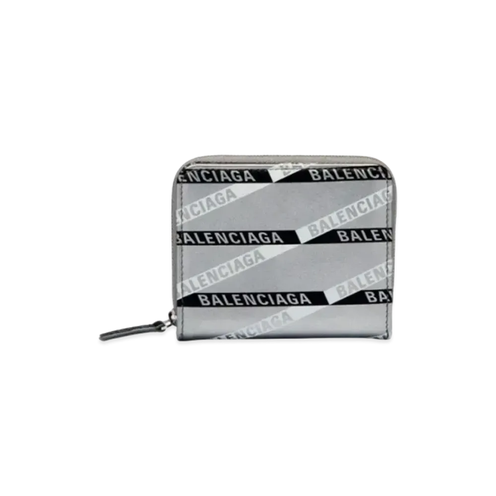 BALENCIAGA Everyday Monogram Daily Wallet "Black"